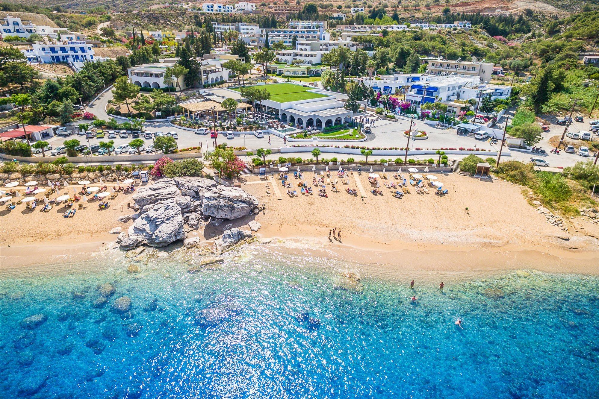 Готель Porto Angeli Арханґелос Екстер'єр фото